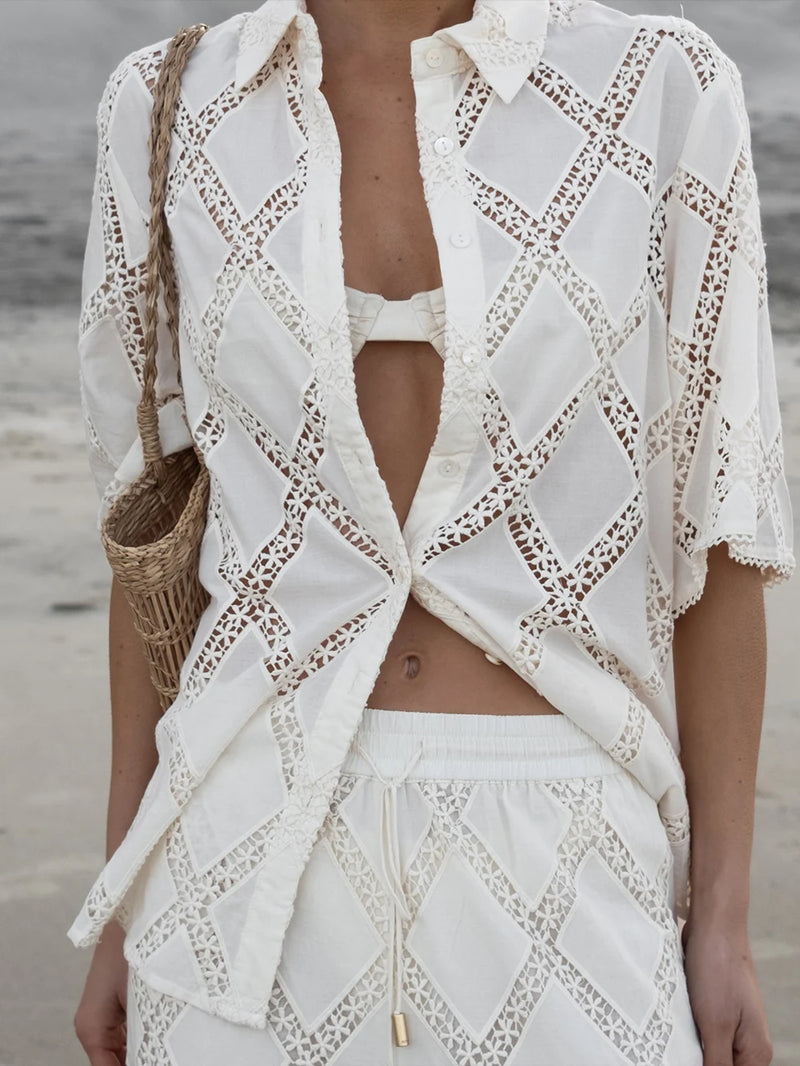 Izzy Shirt - Cream