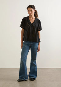 Ophelia Blouse- Black