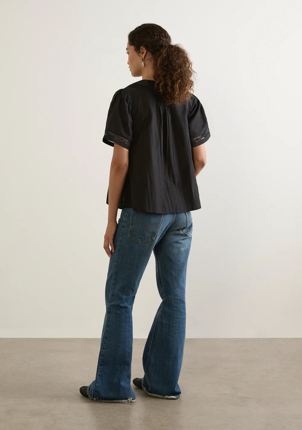 Ophelia Blouse- Black
