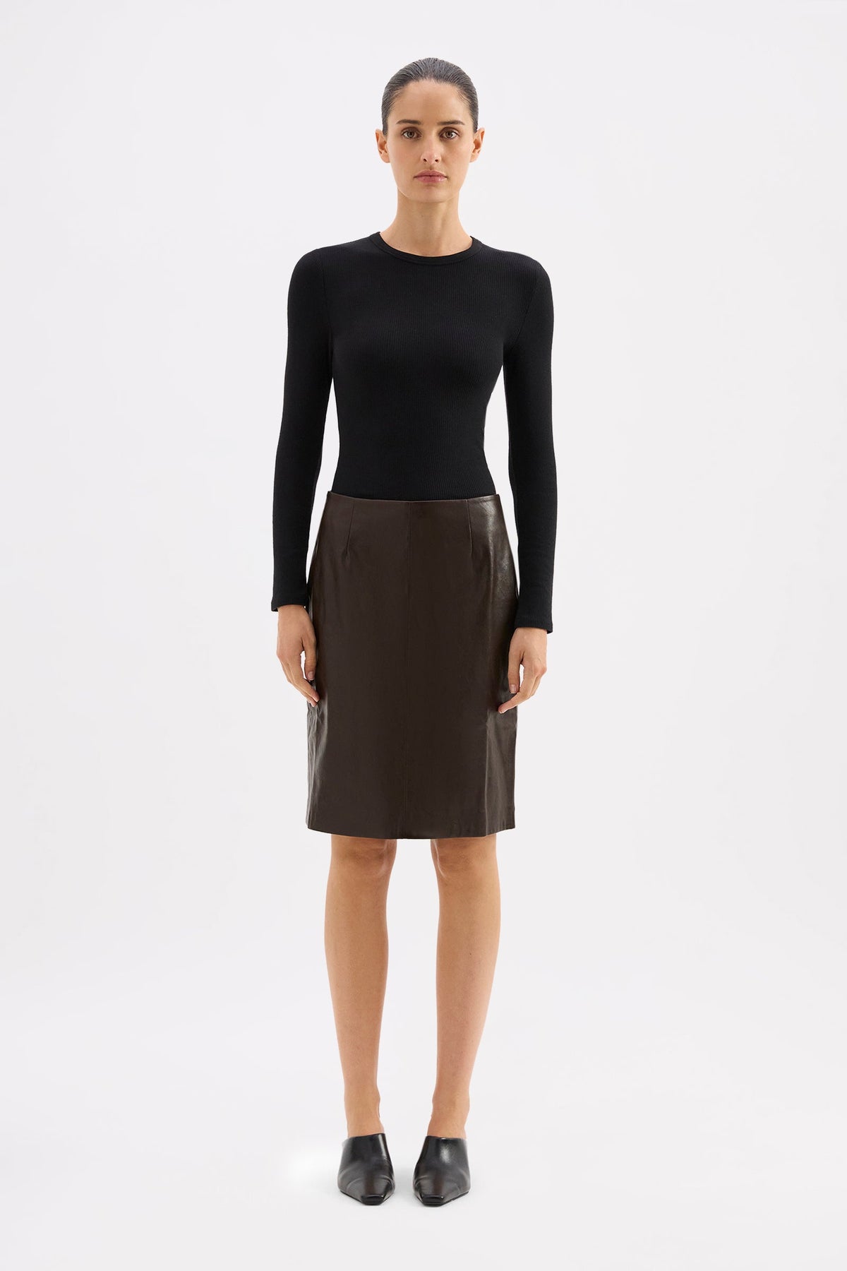 Lenny Skirt - Espresso