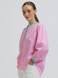 Mary Shirt - PINK / GREEN Combo