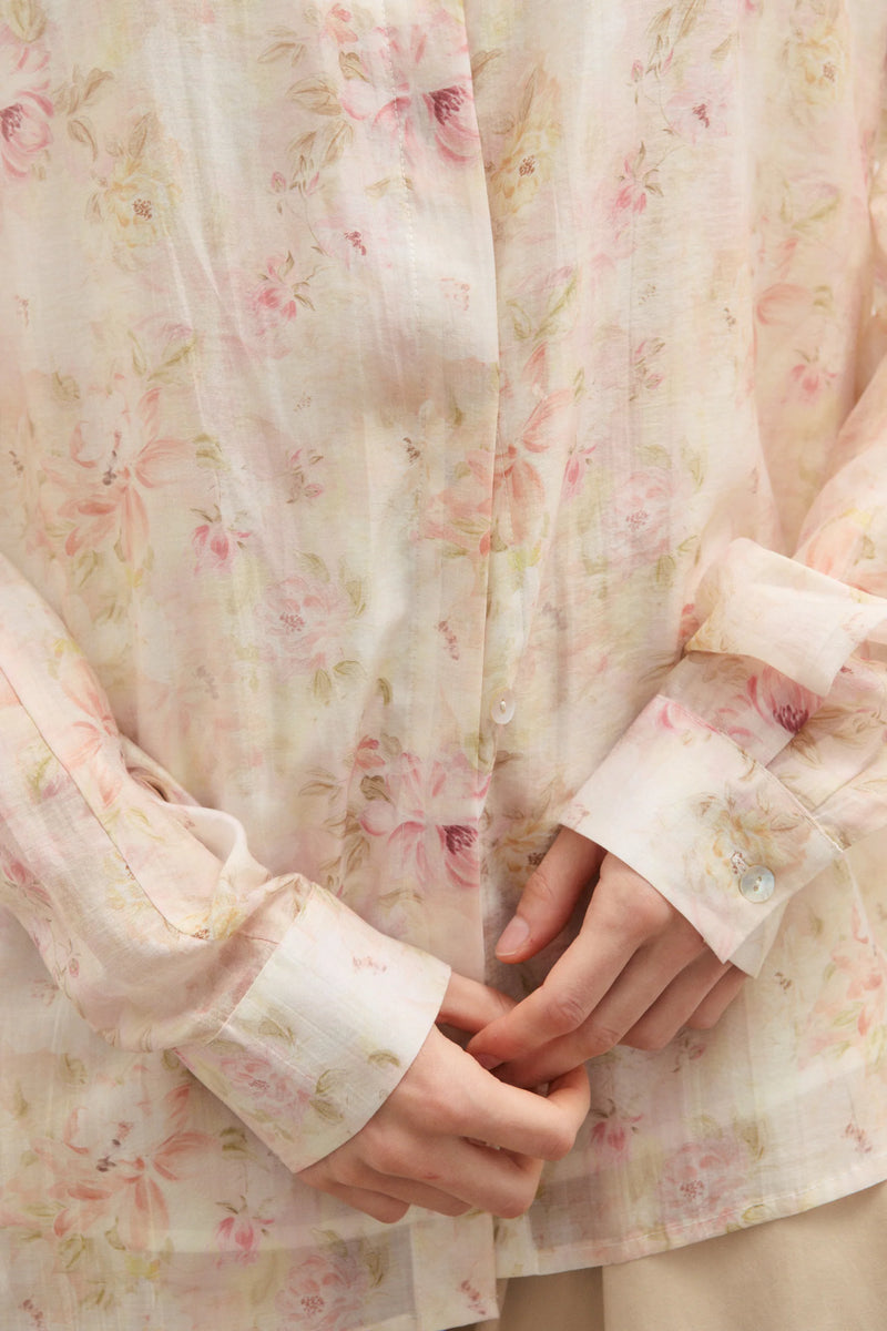 Sophia Classic Shirt- Primrose