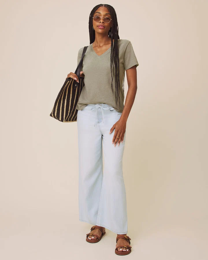 Louisa V Neck Tee