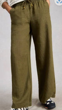 Ally Linen Wide Leg Trouser