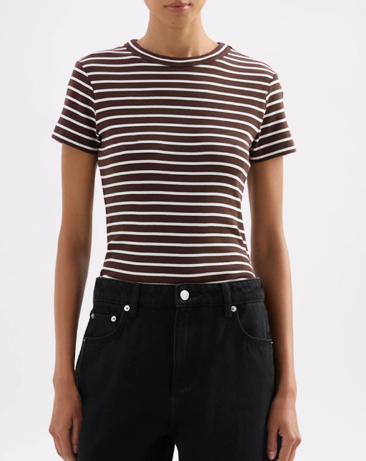 Organic Stripe Baby Tee