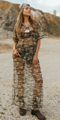 Camo Lace Skirt
