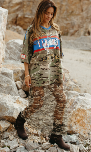 Camo Lace Skirt