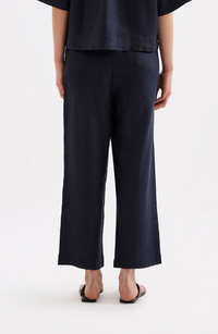 Lounge Linen Pant - Ink