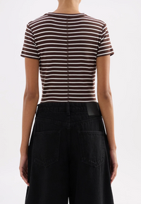 Organic Stripe Baby Tee