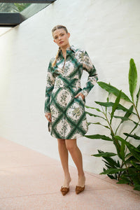River Dahlia Shirt Dress