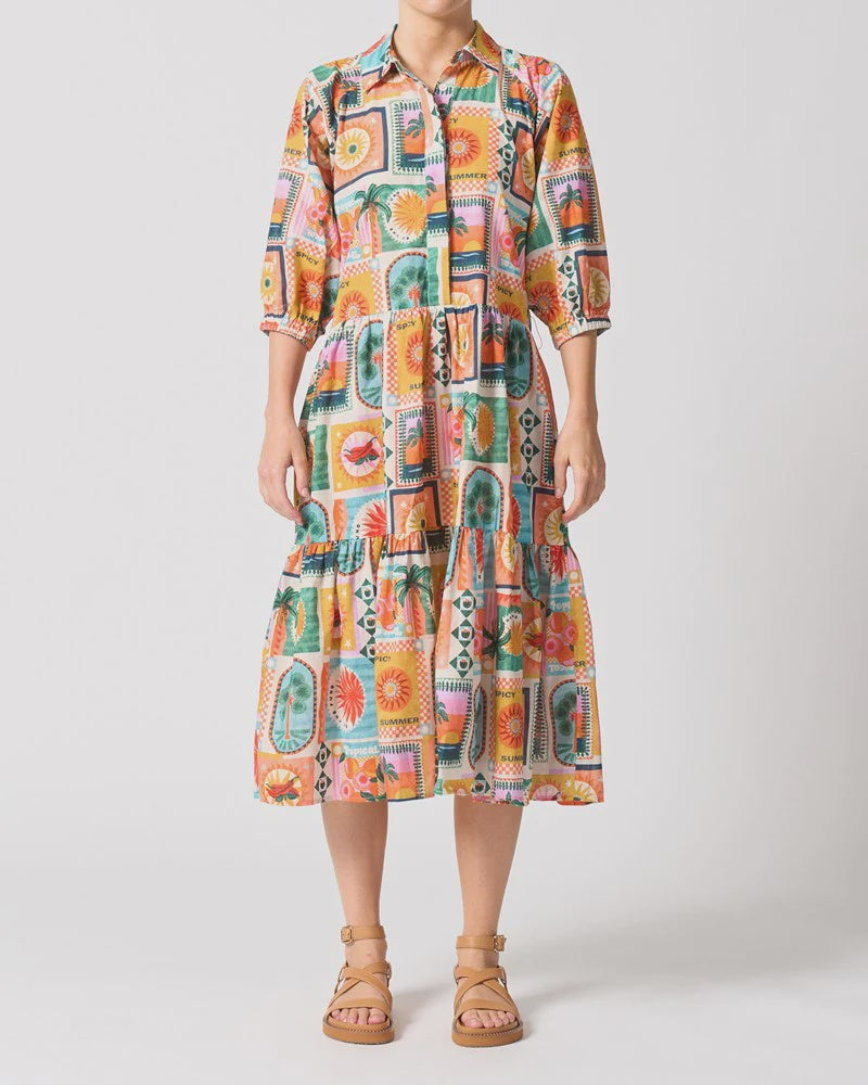 Tuscany Dress- Spicy Summer