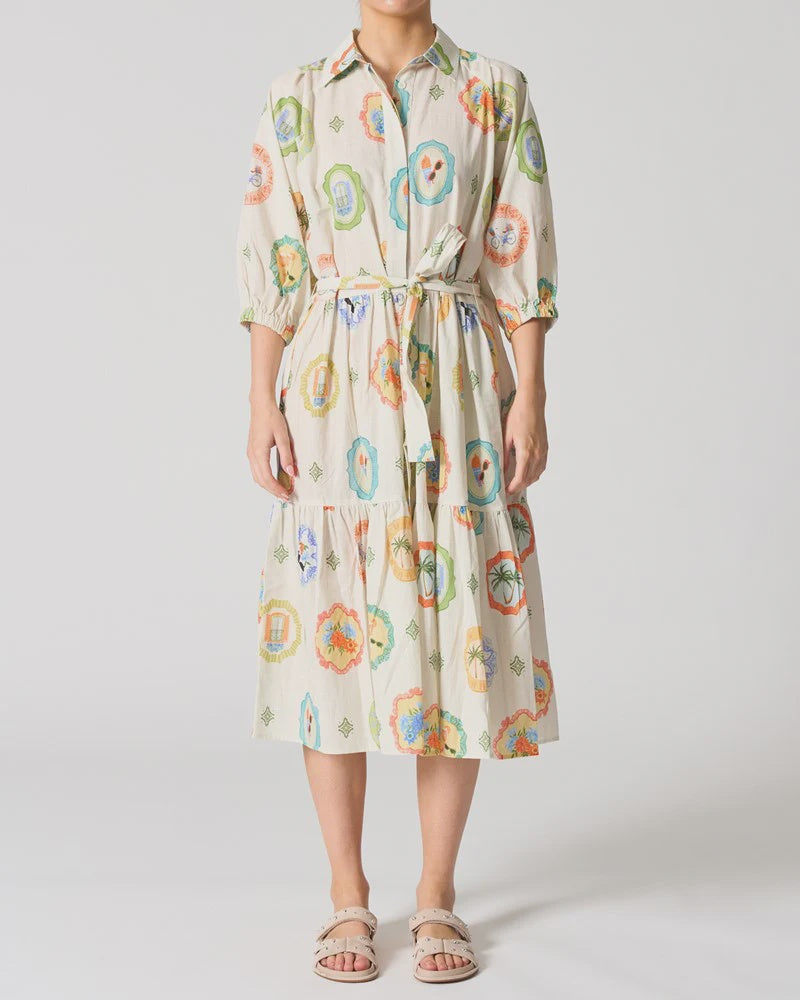 Tuscany Dress-Havana