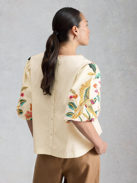 Maeve Embroidered Top