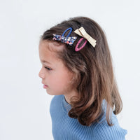 Flora Bow Clips