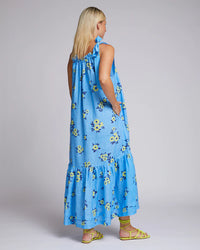 Viviana Dress- Neon Ditsy