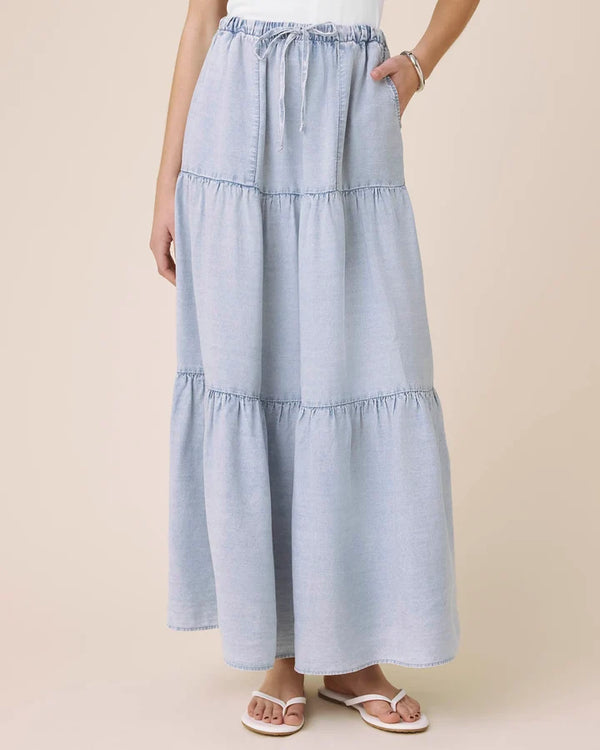Melanie Indigo Skirt