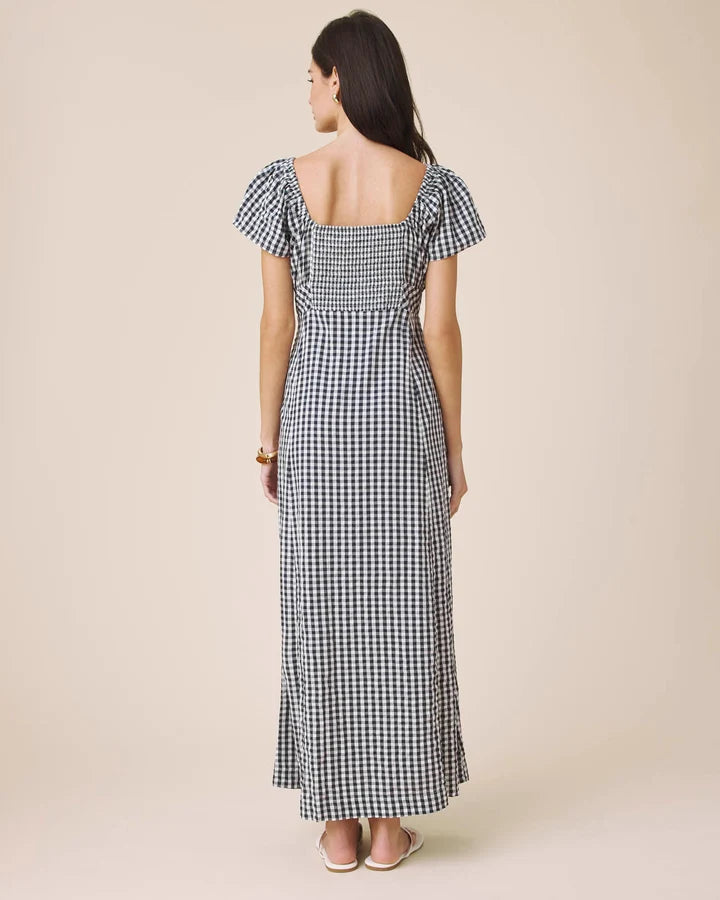 Gigi Gingham Puff Sleeve Dress