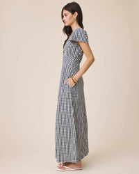 Gigi Gingham Puff Sleeve Dress