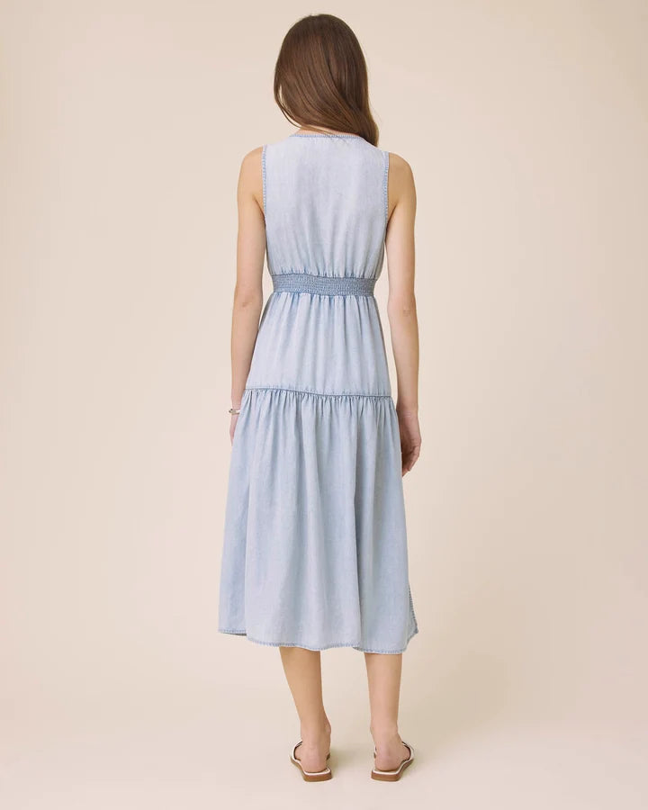 Kimberly Indigo Dress