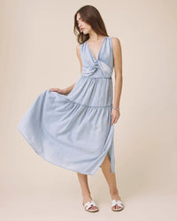 Kimberly Indigo Dress
