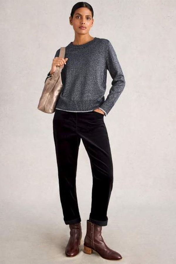 Katie Sparkle Jumper- Dark Navy