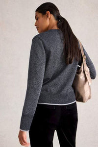 Katie Sparkle Jumper- Dark Navy