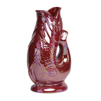 Cranberry Lustre Red Gluggle Jug 1.2L