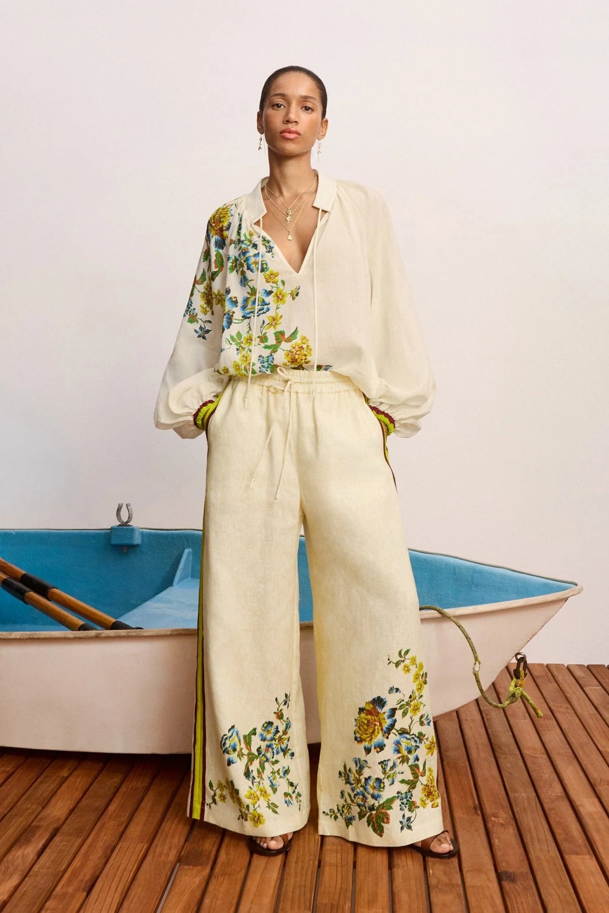 Phyllis Pant - Cream