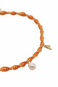 Calypso Macrame Charm Necklace