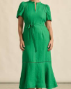 Cable Dress - Parrot