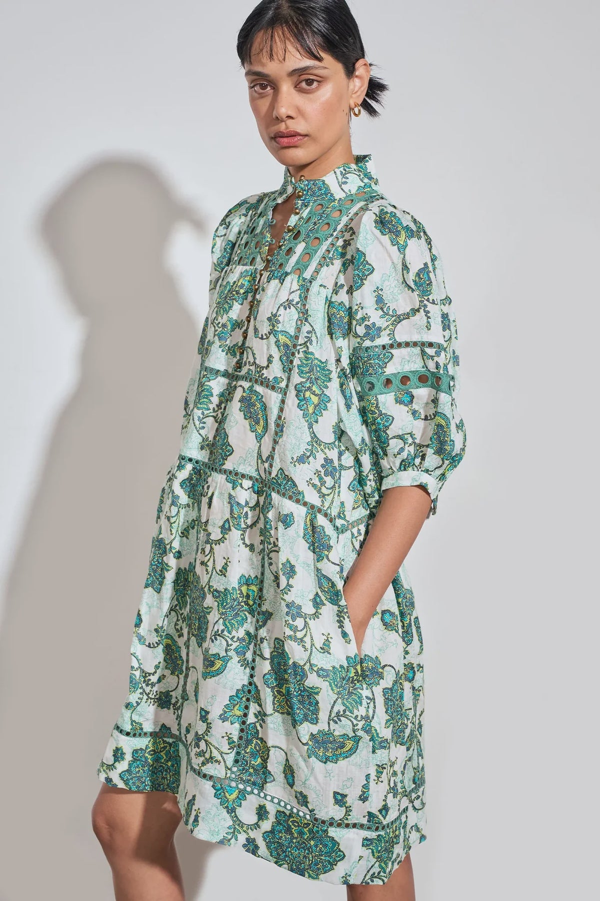 Capture Dress - Garden Paisley