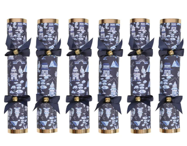 Chinoiserie Temple Christmas Crackers