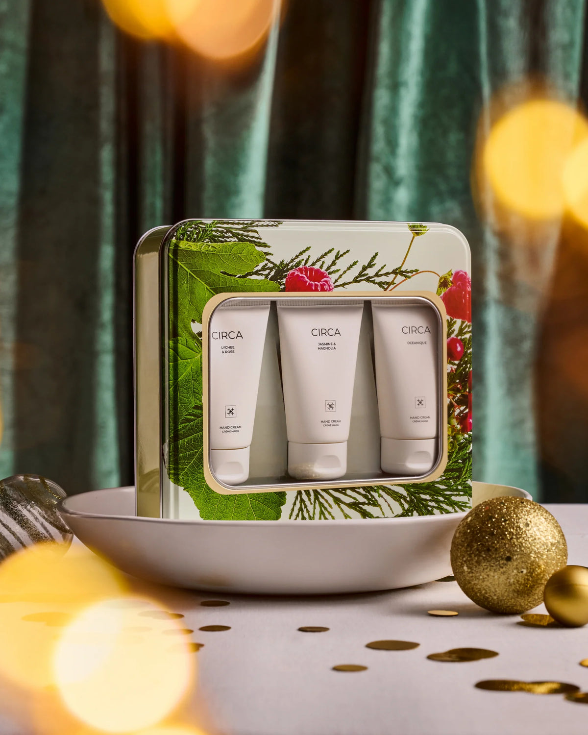 Hand Cream Trio Set - Oceanique, Jasmine & Magnolia, Lychee & Rose