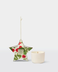 Bauble Candle - Raspberry and Rhubarb