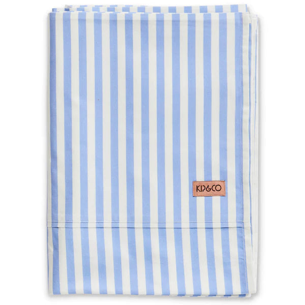 Seaside Stripe / Queen Flat Sheet