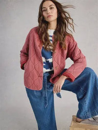 Anya Jersey Quilted Jacket
