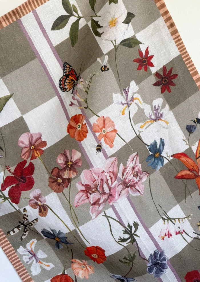 FLORA Tea Towel