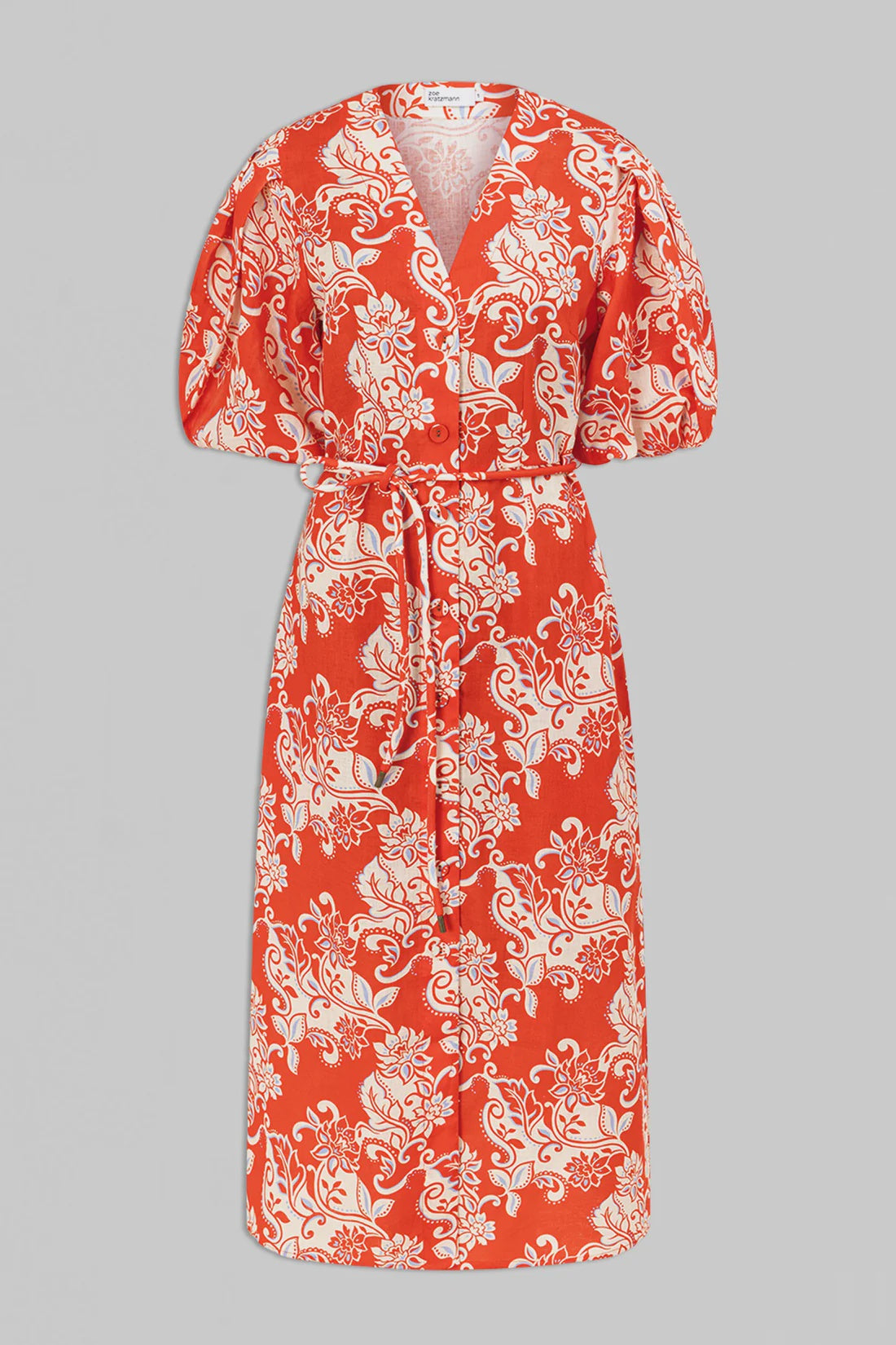 Focus Dress - Tangerine Feild