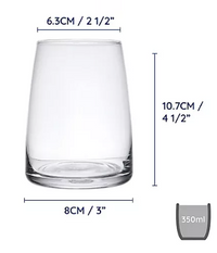 MK Palermo Stemless Glass