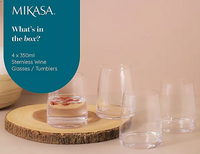 MK Palermo Stemless Glass