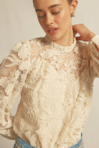 Glint Top - Ecru