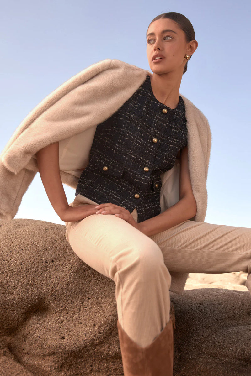 Hush Vest- Midnight Check