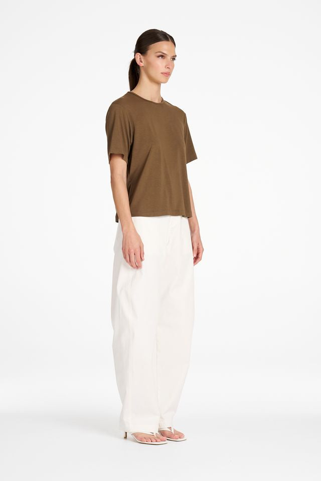 Box Tee - Umber