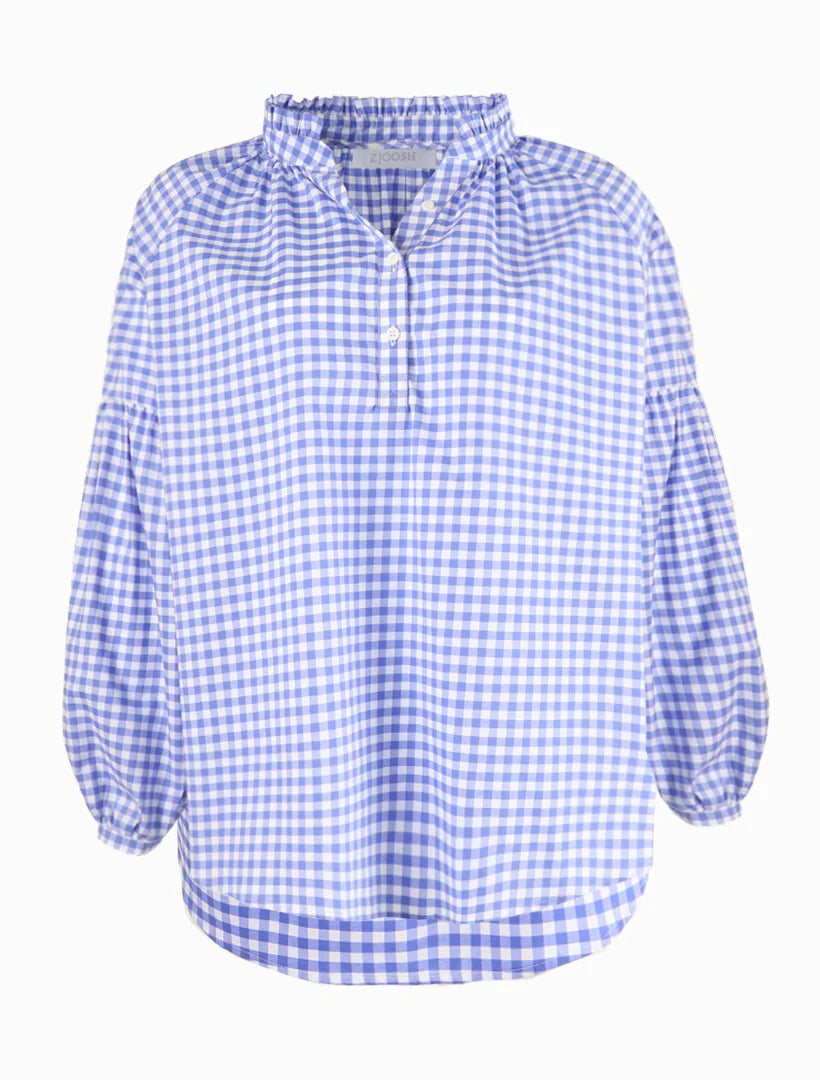 Kell Shirt / Blue Gingham