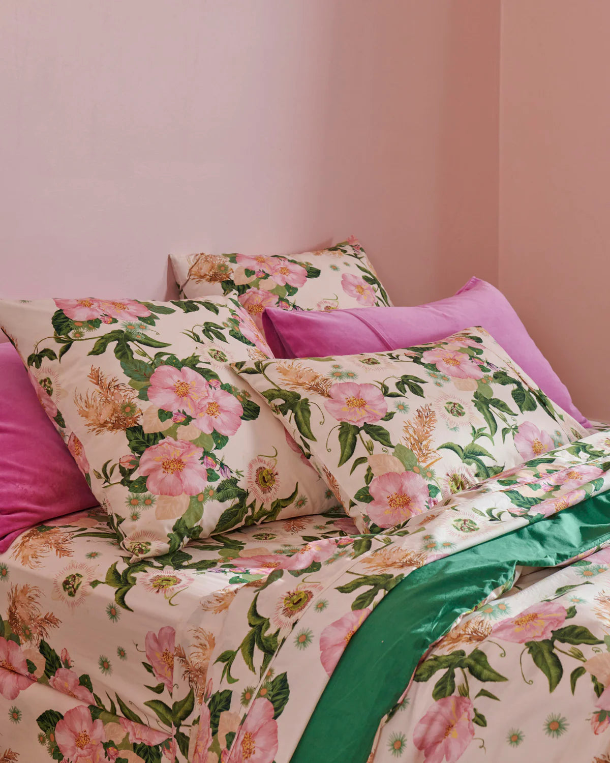 Sunday Stroll Organic Cotton Pillowcases 2P / King