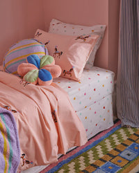 Circus Pony Embroidered Cotton Pillowcase 1P