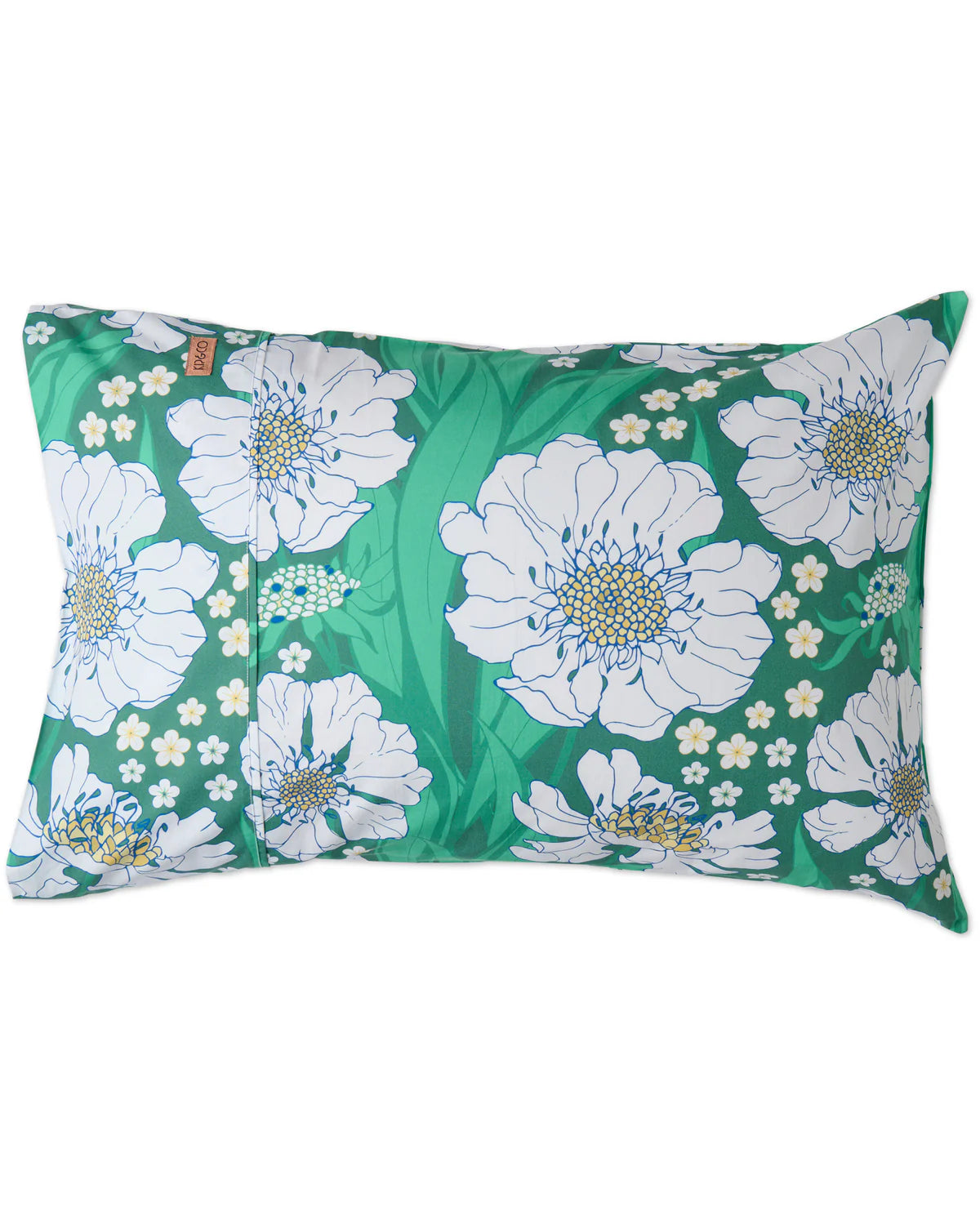 Tumbling Flowers Organic Cotton Pillowcases Std Set / 2p