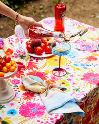 Field Of Dreams In Colour Linen Tablecloth