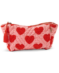 Sweetheart Velvet Toiletry Bag