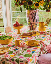 Stephanie's Harvest Round Linen Tablecloth / 220cm